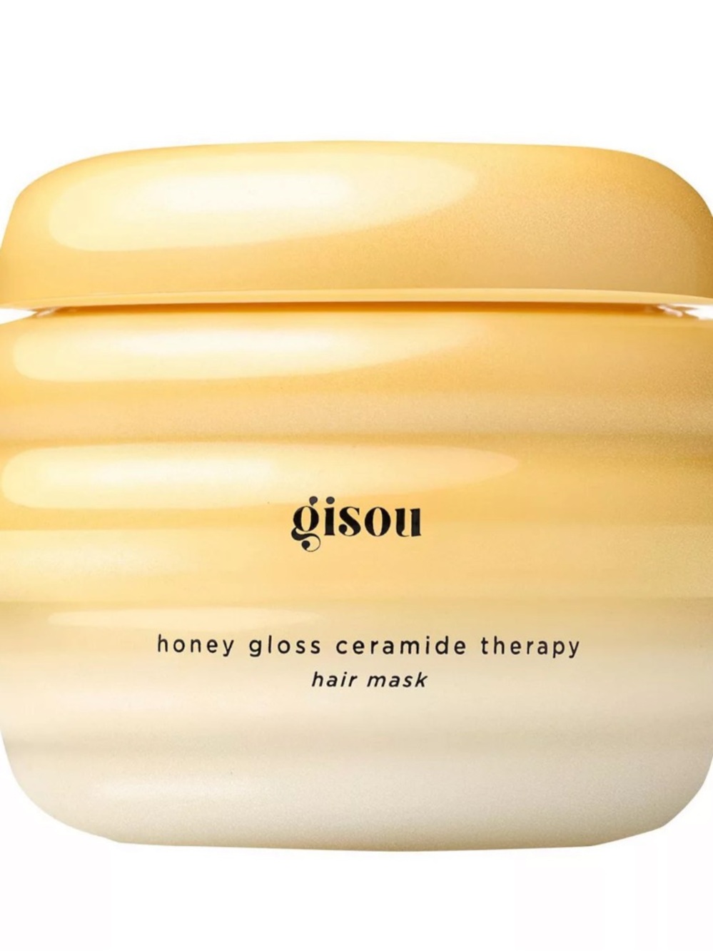 Gisou Honey Gloss Ceramide Therapy Hydrating Hair Mask-smaller one